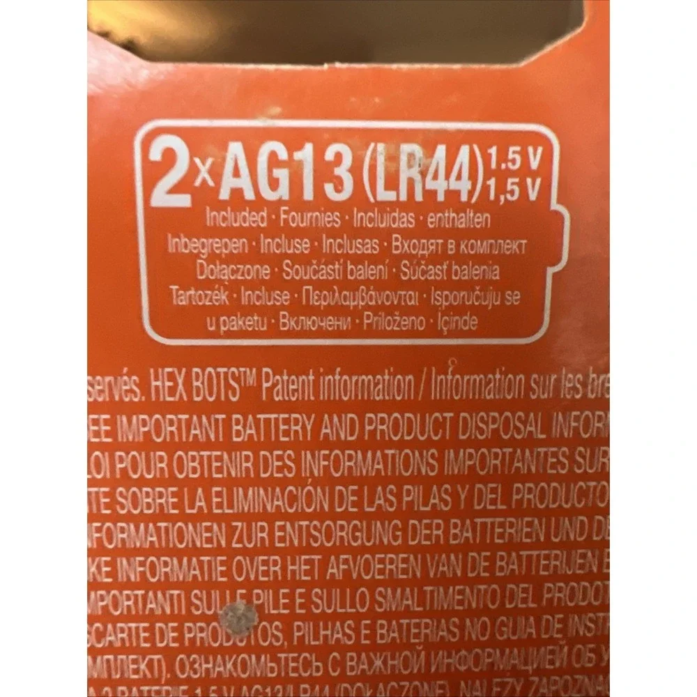Hex Bot Bee starter set Series‎ One NANO FLASH New In Box Lights Up Supercharged